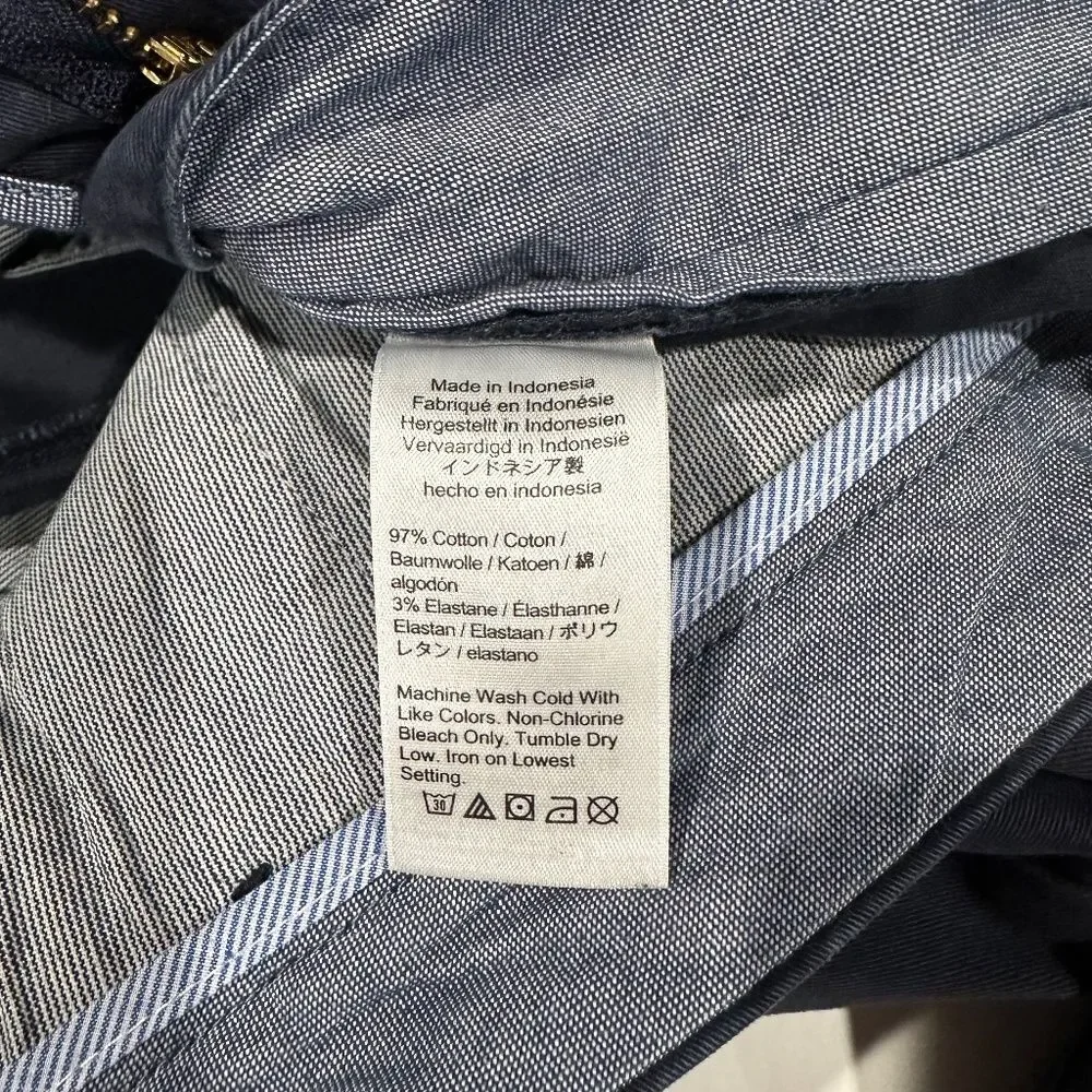 J Crew Blue Chino Pant‎ - Size 31x32.